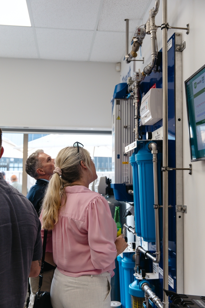 Watersmart Innovation Hub showcasing water management and treatment technologies