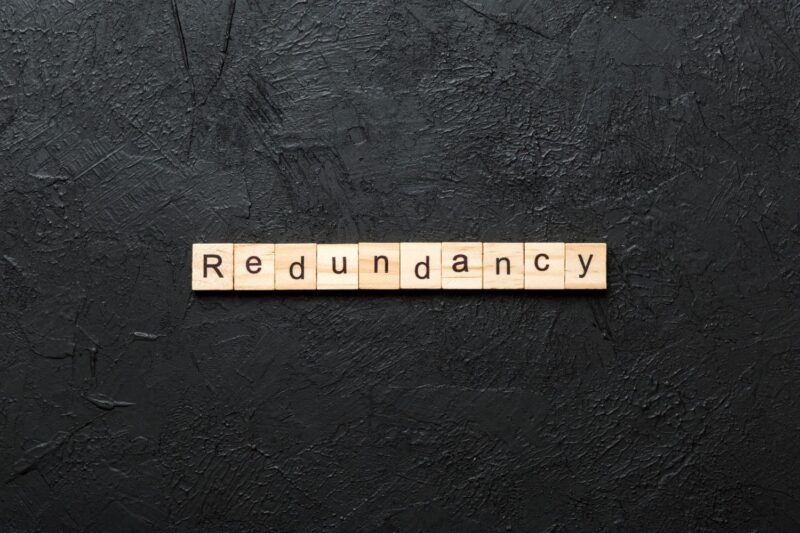 The difference between restructuring and redundancy