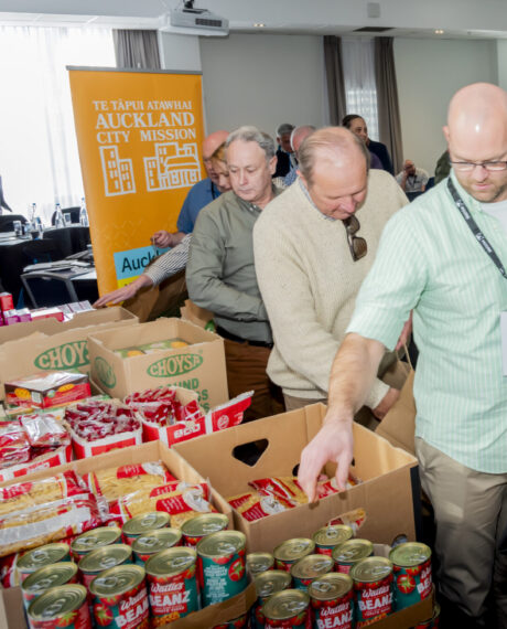 During the 2026 auckland partners' conference we supported Auckland City mission.