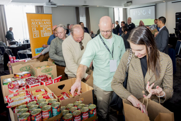 During the 2026 auckland partners' conference we supported Auckland City mission.