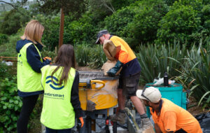 Watersmart team working on water management and treatment solutions in Auckland, New Zealand