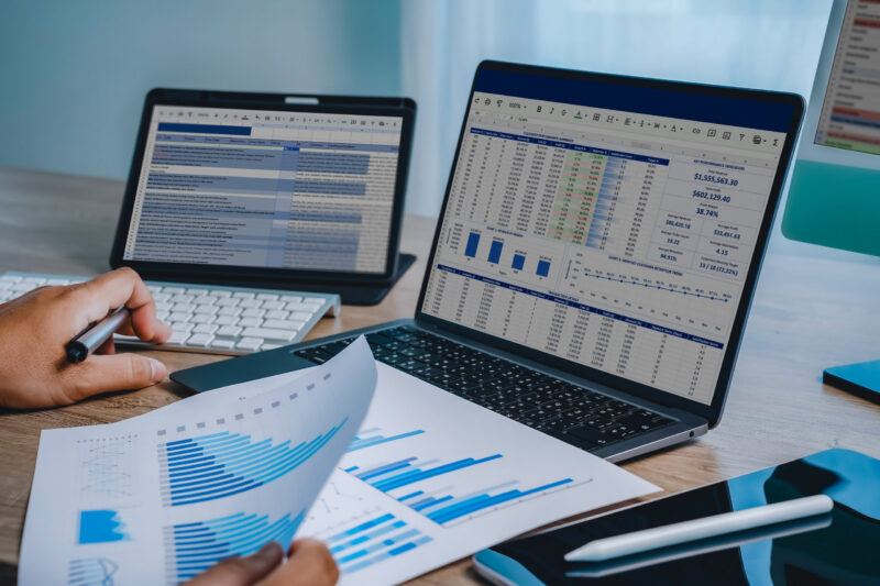 Reviewing financial information and documents for law firm benchmarking